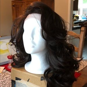 Lace Front Human Hair Blend Wig